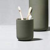 Vaso Para Cepillos de Dientes UME Verde Oliva