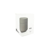 Vaso Con Tapa Taupe UME