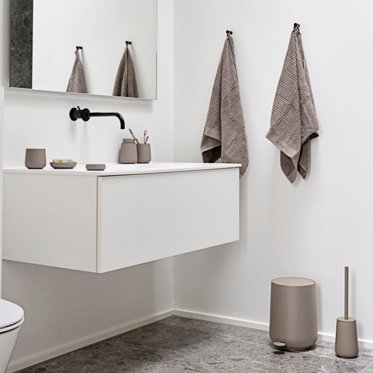 Toalla de Baño Taupe