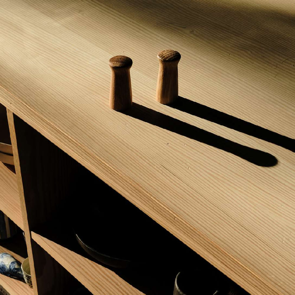 Kit Juego Salero y Pimentero Roble