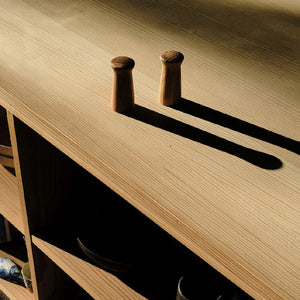 Kit Juego Salero y Pimentero Roble