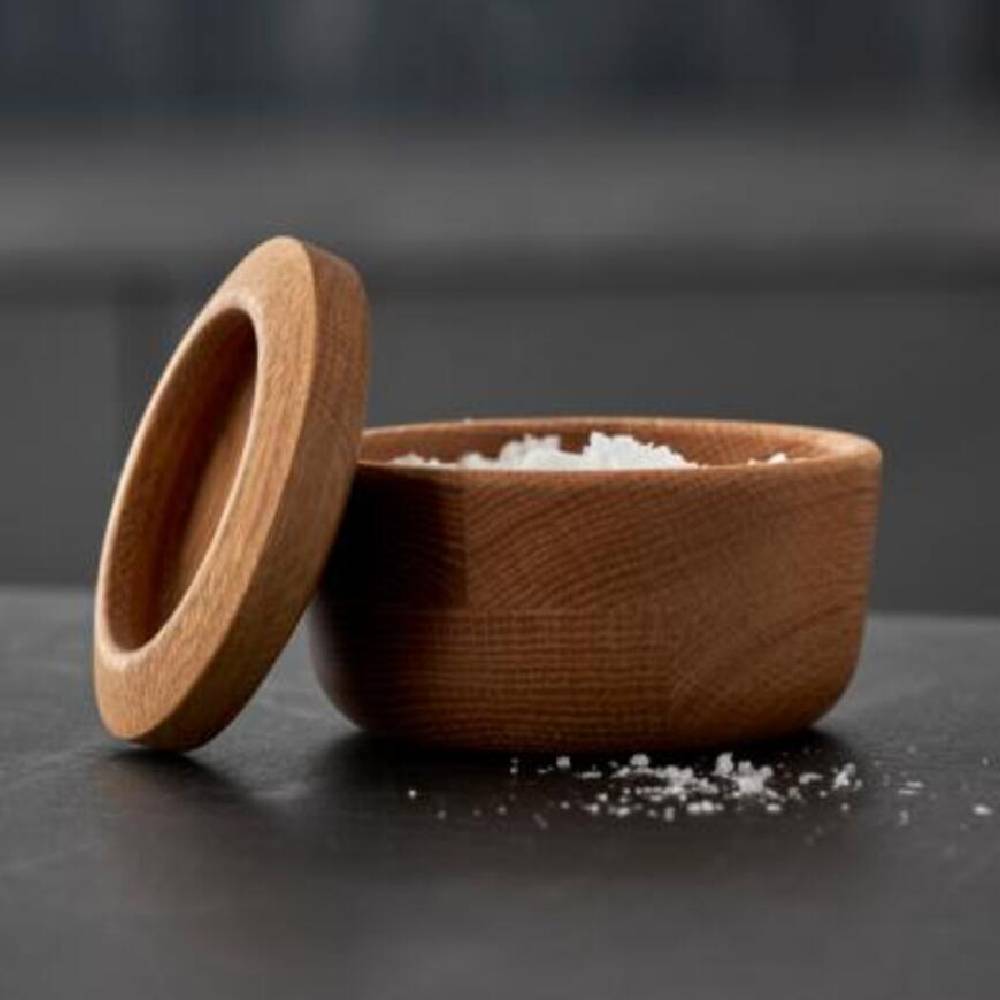 Kit Salero con Tapa de Madera