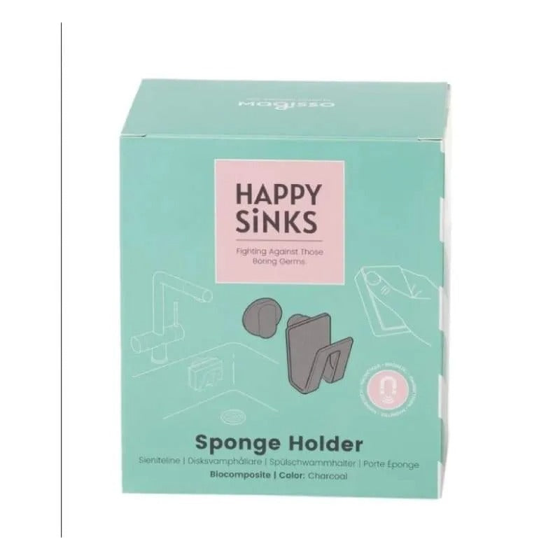 Soporte Para Esponja Happy Sinks Negro