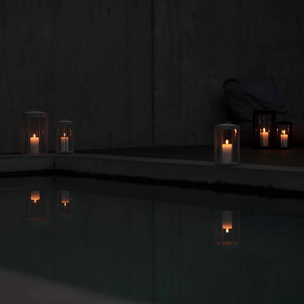 Farol Firefly Gris Claro