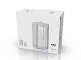 Farol Firefly Bajo Gris Claro