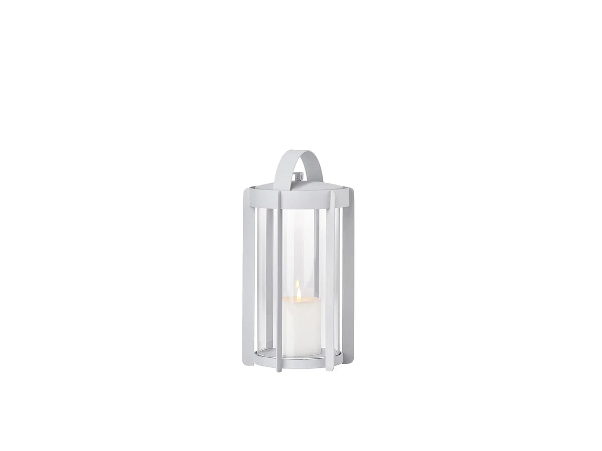 Farol Firefly Bajo Gris Claro