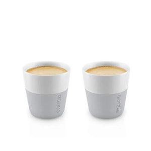 Set 2 Tazas Espresso Gris Mármol