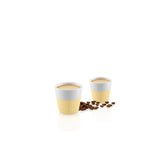 Set 2 Tazas Espresso Amarillo Limon