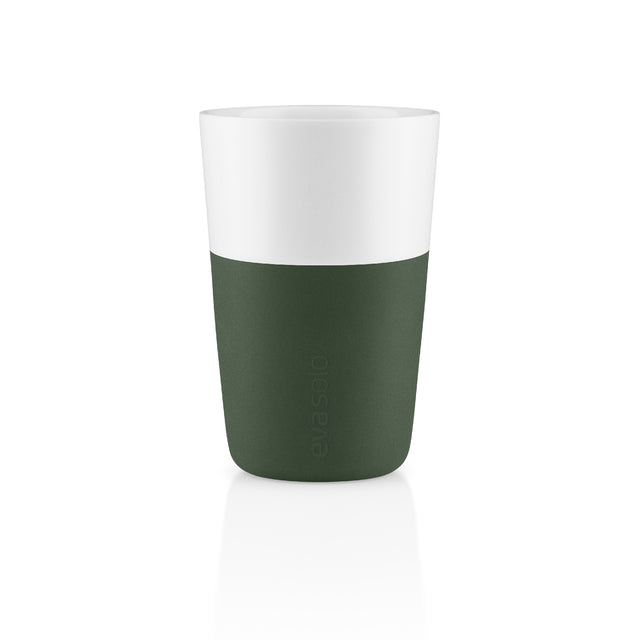 Set 2 Tazas Latte Verde Esmeralda