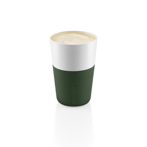 Set 2 Tazas Latte Verde Esmeralda