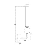 Apliqué de Vidrio Opal Salta