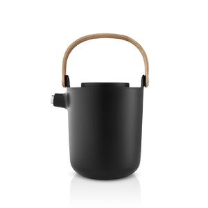 Termo Nórdico Para el Té de Cocina Negro