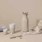 Jarra con Funda Beige Perla 1 Litro