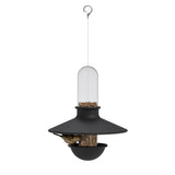 Alimentador Para Aves Negro de Lujo
