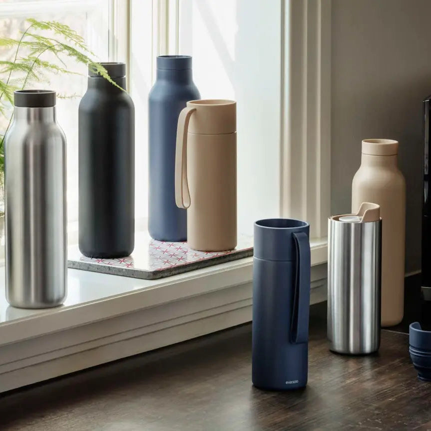 Botella Urbano Flask Alto Steel