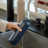 Botella Urbano Flask Alto Azul Noche