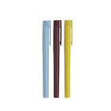 Set de 3 Lápices Rotulador Felt Amarillo, Burdeo y Celeste