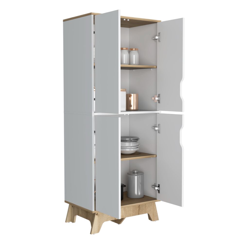 Alacena De Cocina BI Blanco y Duna