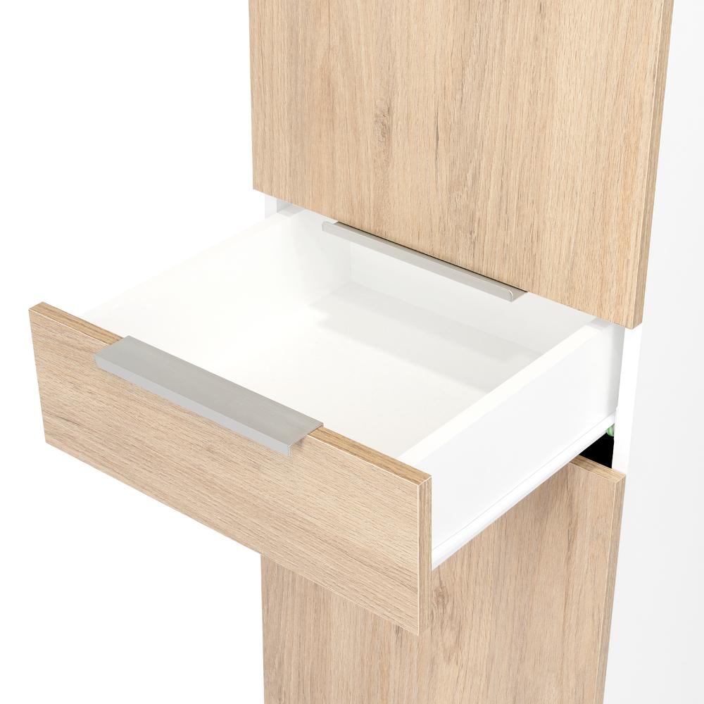 Alacena De Cocina Melia Blanco y Rovere