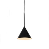 Lámpara Colgante de Aluminio Negro Rosario