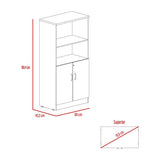 Biblioteca Home Office Negro Soft y Coñac