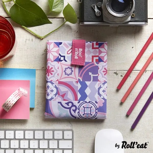 Porta Sandwich Patchwork Purple