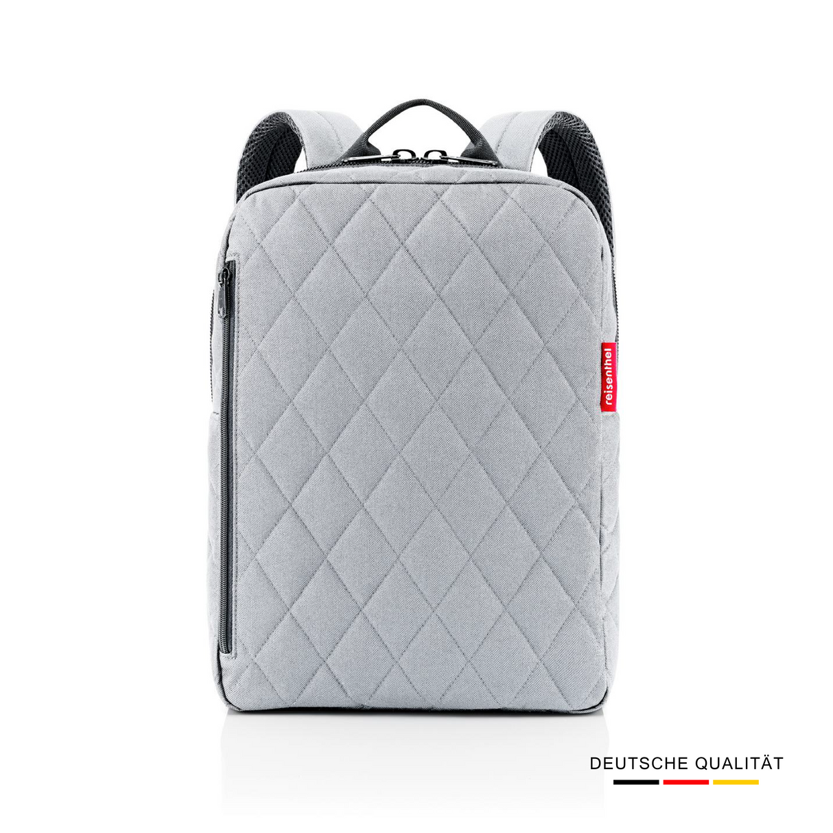 Mochila classic M rhombus - light grey