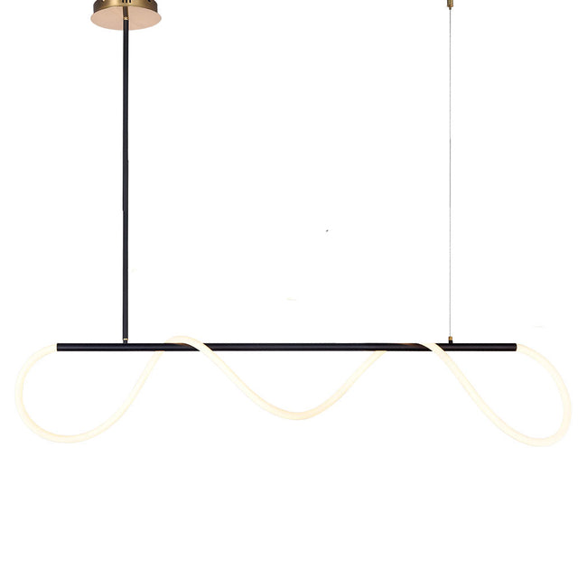 Lámpara Colgante de Aluminio Negro Chiba