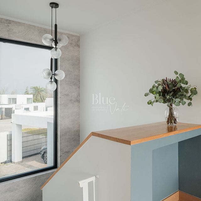 Lámpara Colgante de Vidrio Loft Cristal 4