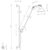 Aplique Metálico Negra Allegra