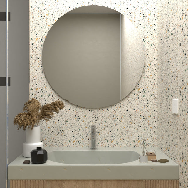 Espejo Capri Con Forma Circular