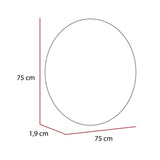 Espejo Capri Con Forma Circular