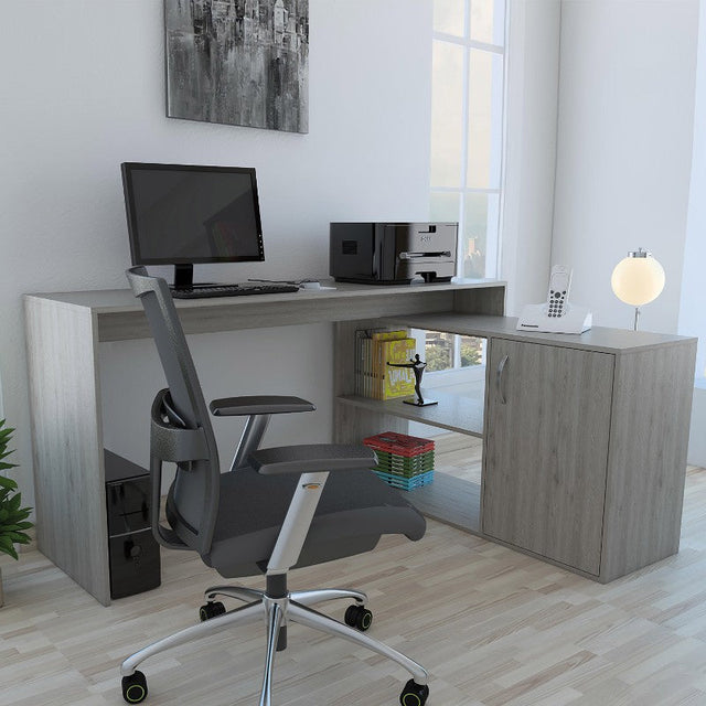 Escritorio Office Ceniza