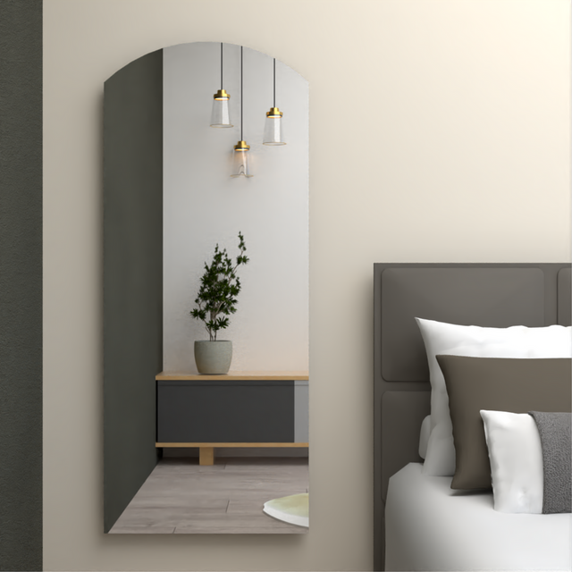 Espejo Oporto Rectangular Superior Circular