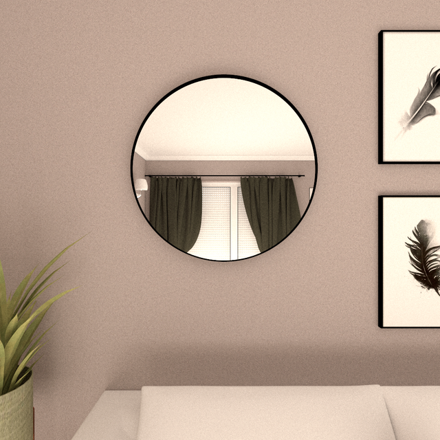 Espejo Lisboa Con Forma Circular