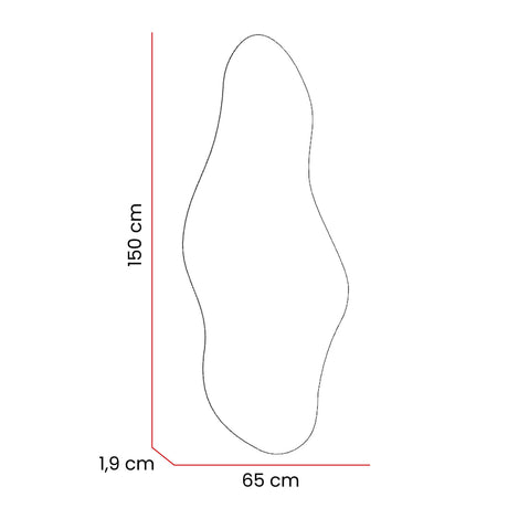 Espejo Aries Con Forma Irregular