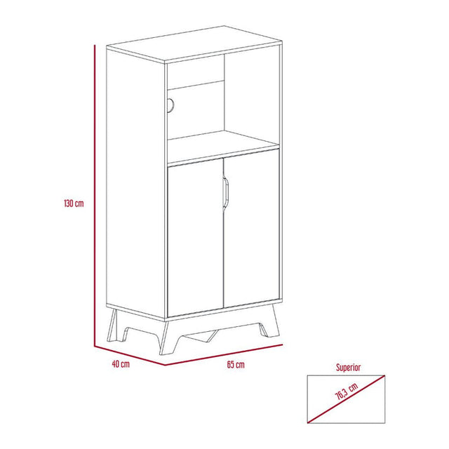 Mueble de Microondas Bajo BI Color