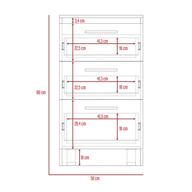 Mueble Inferior Manchester Blanco
