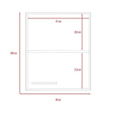 Mueble Aéreo Puerta Derecha Manchester Blanco