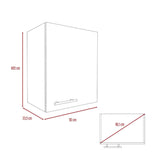 Mueble Aéreo Puerta Derecha Manchester Blanco