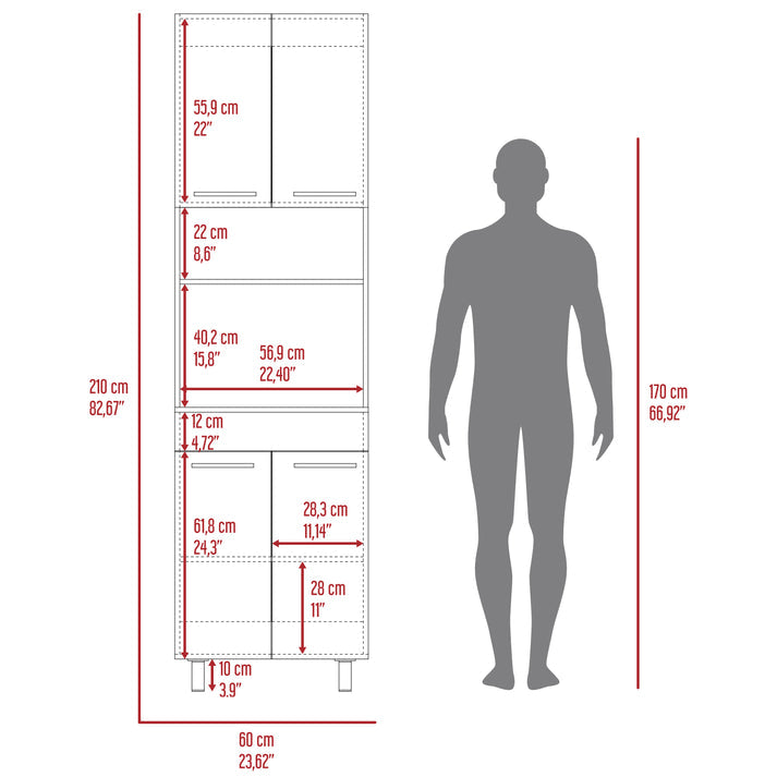 Mueble De Cocina Para Microondas Luna