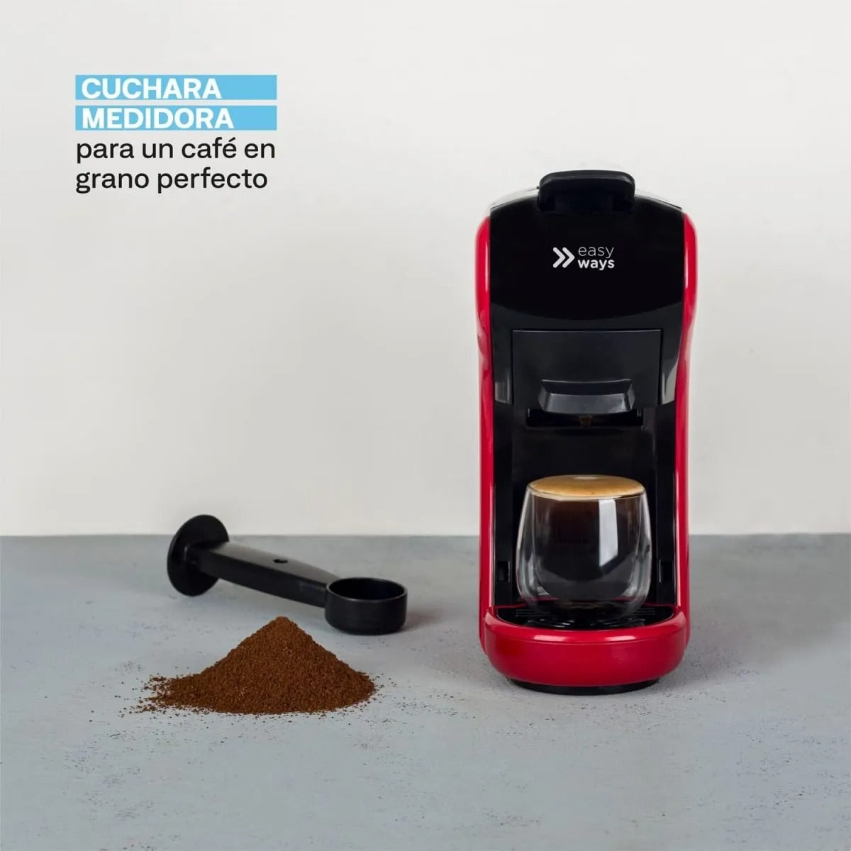 Cafetera Milano Coffee 3 en 1 Rojo