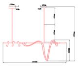 Lámpara Colgante Metálica Negra Neo