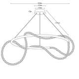 Lámpara Colgante de Aluminio Negro Sendai