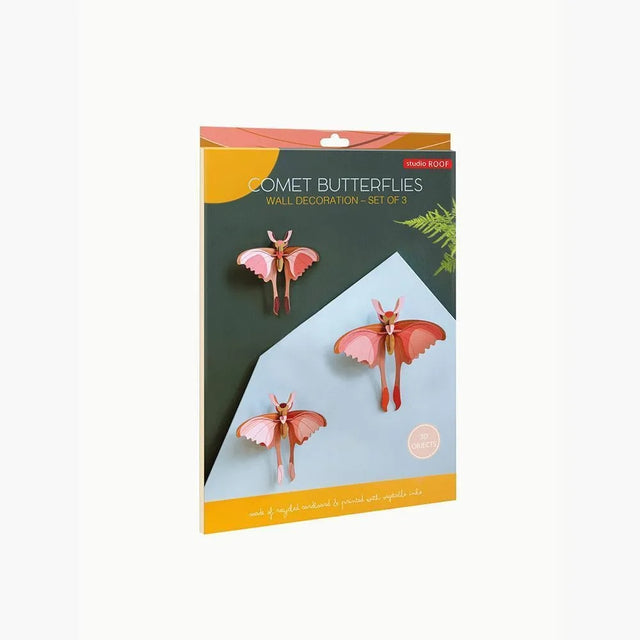 Set de 3 Comet Butterflies