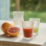 Set 6 Vasos Pilastro