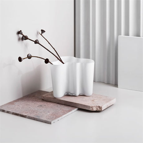 Florero Blanco Alvar Aalto 95 mm