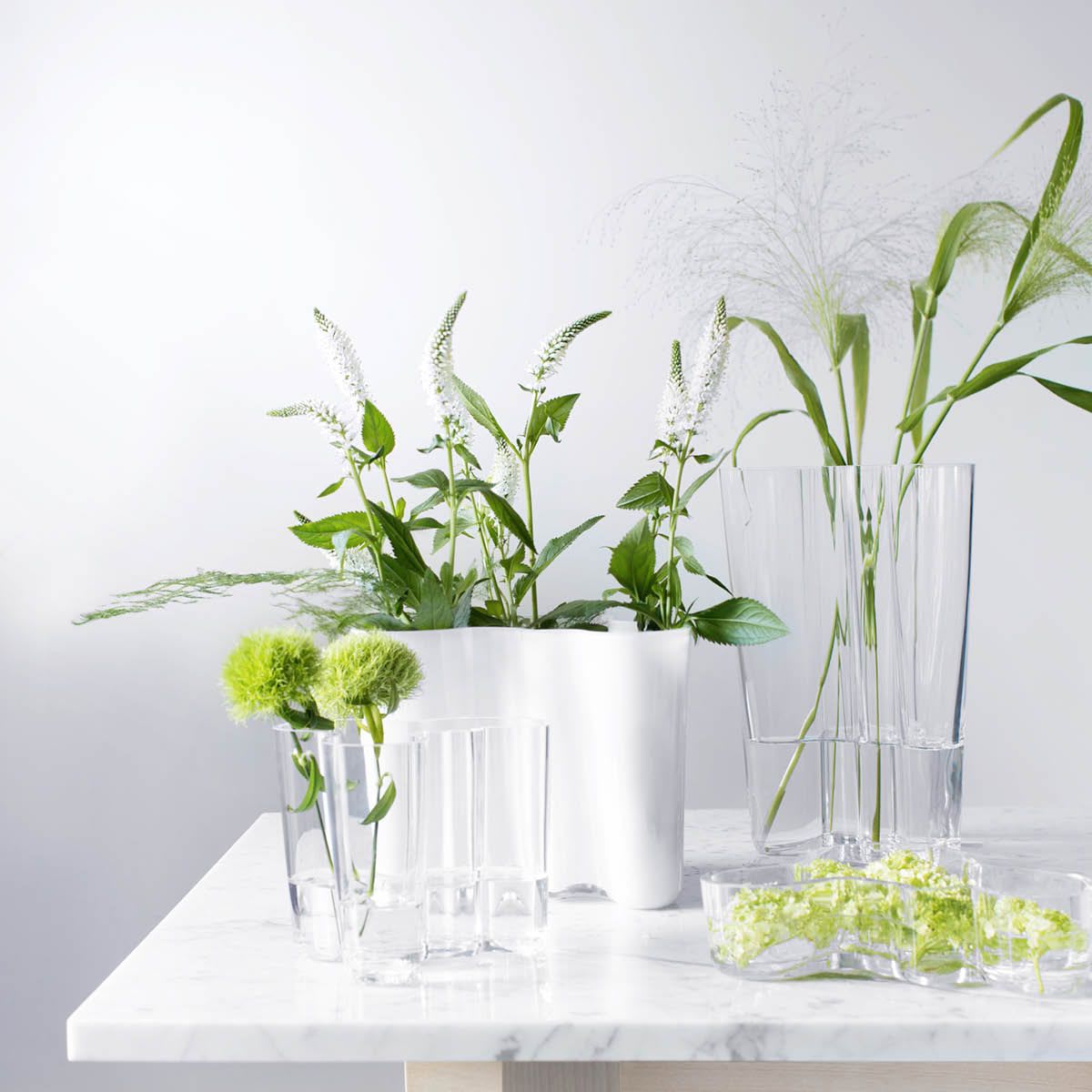 Florero Blanco Alvar Aalto 251 mm