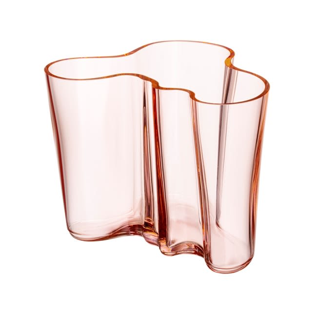 Florero Rosado Salmón Alvar Aalto 160 mm