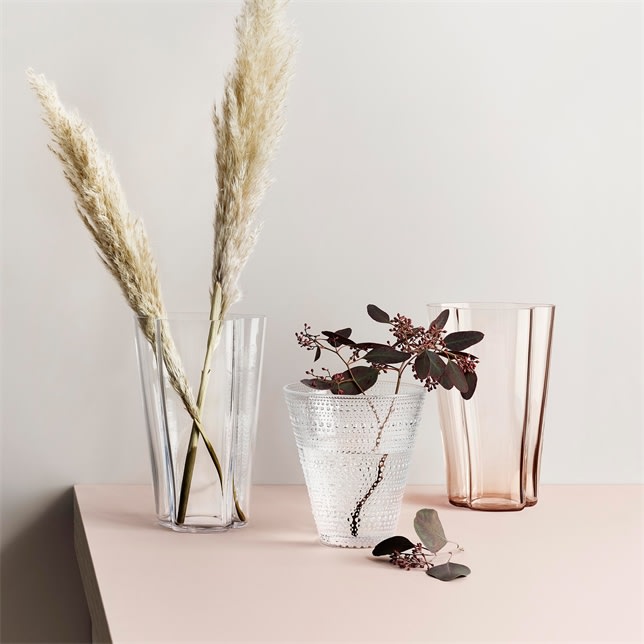 Florero Transparente Alvar Aalto 220 mm